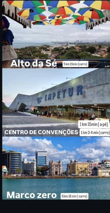 Centro De Convencoes 1km, Ac, Chuv Elet, 2 Qt, Varanda Apartamento Recife